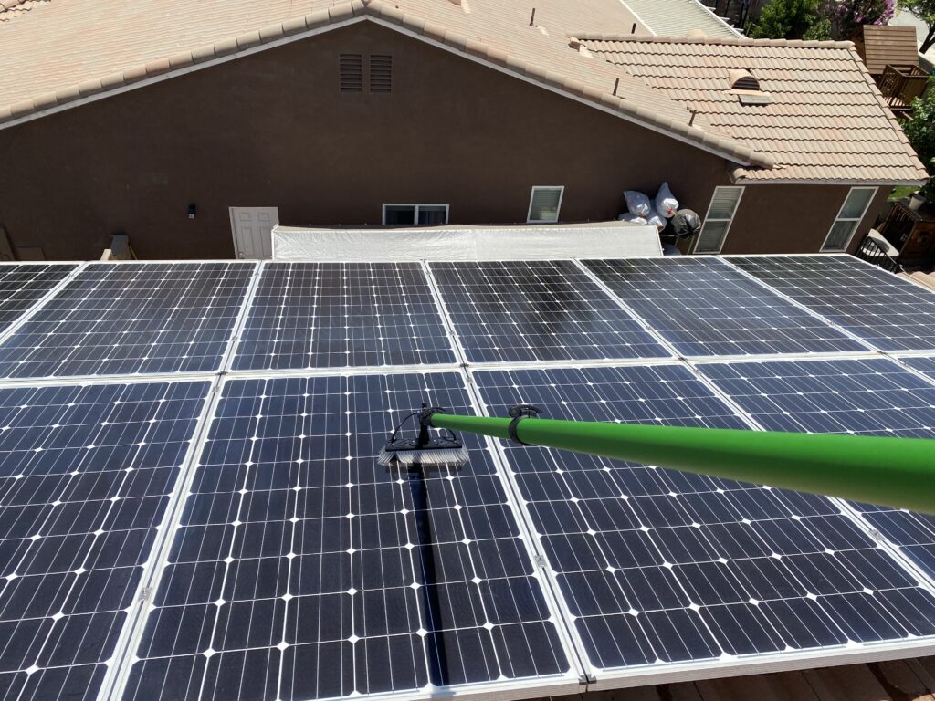 Solar Panel Cleaning by Transform Power