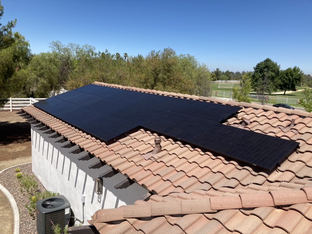 solar panel installation completed by Transform Power