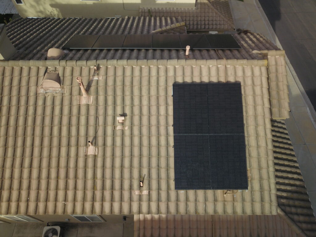 solar panel installation